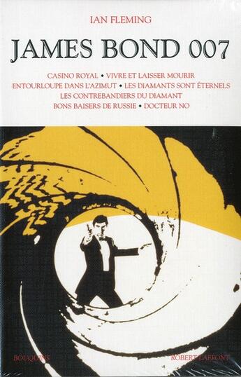 Couverture du livre « James Bond 007 : Intégrale vol.1 » de Ian Fleming aux éditions Bouquins