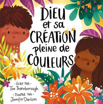 Couverture du livre « Dieu et sa creation pleine de couleurs » de Thornborough aux éditions Blf Europe