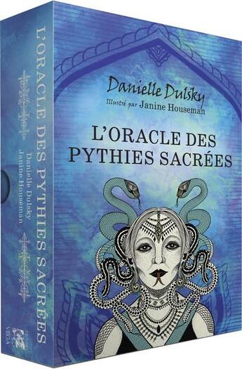 Couverture du livre « L'oracle des pythies sacrées » de Danielle Dulsky et Janine Houseman aux éditions Vega