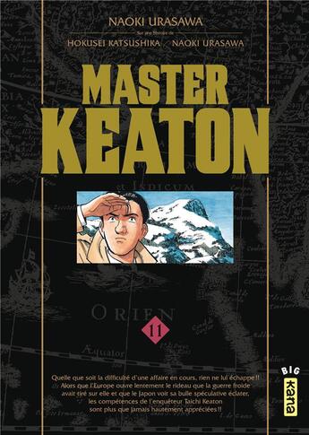 Couverture du livre « Master Keaton Tome 11 » de Naoki Urasawa et Takashi Nagasaki et Hokusei Katsushika aux éditions Kana