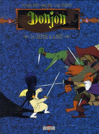 Couverture du livre « Donjon Potron-Minet ; t.1 à t.3 ; -99, -98, -97 » de Joann Sfar et Christophe Blain et Lewis Trondheim aux éditions Delcourt