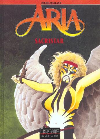Couverture du livre « Aria Tome 19 : Sacristar » de Michel Weyland aux éditions Dupuis