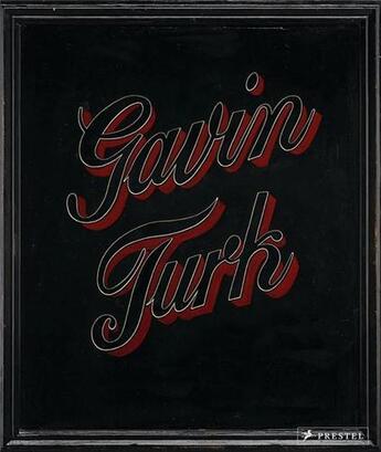 Couverture du livre « Gavin turk » de Collins J/Curtis D aux éditions Prestel