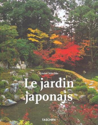 Couverture du livre « Ms-le jardin japonais » de Gunter Nitschke aux éditions Taschen