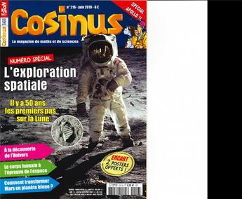 Couverture du livre « Cosinus n 216 l'exploration spatiale - juin 2019 » de  aux éditions Cosinus