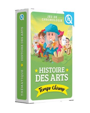 Couverture du livre « Tempo chrono histoire des arts » de  aux éditions Quelle Histoire