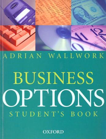 Couverture du livre « Business options eleve » de Wallwork aux éditions Oxford Up Elt