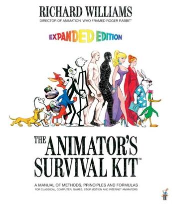 Couverture du livre « The animator's survival kit » de Richard E. Williams aux éditions Faber Et Faber