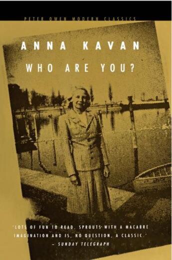 Couverture du livre « Who Are You? » de Kavan Anna aux éditions Owen Peter Publishers