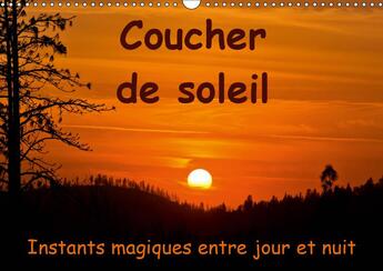 Couverture du livre « Couchers de soleil autour du m » de Andreas Schoen aux éditions Calvendo