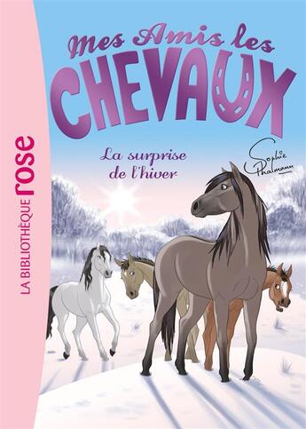 Couverture du livre « Mes amis les chevaux Tome 7 : la surprise de l'hiver » de Sophie Thalmann aux éditions Hachette Jeunesse