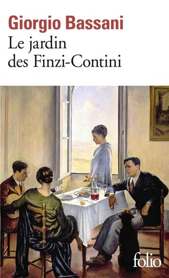 Couverture du livre « Le jardin des Finzi-Contini » de Giorgio Bassani aux éditions Folio