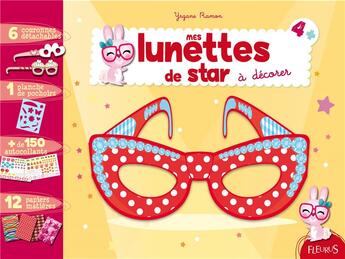 Couverture du livre « Mes lunettes de star à décorer » de Yrgane Ramon aux éditions Fleurus