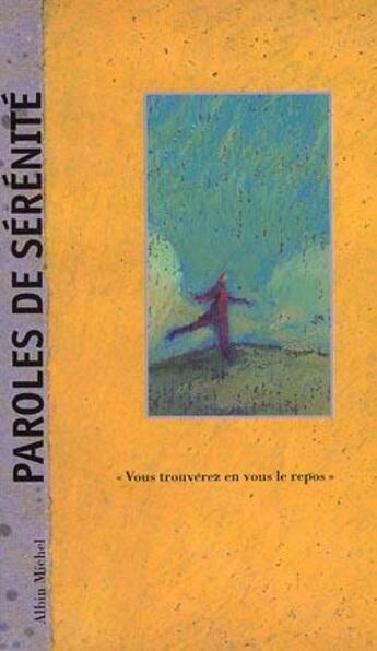 Couverture du livre « Paroles de sérénité » de Marc De Smedt et Nathalie Movi aux éditions Albin Michel