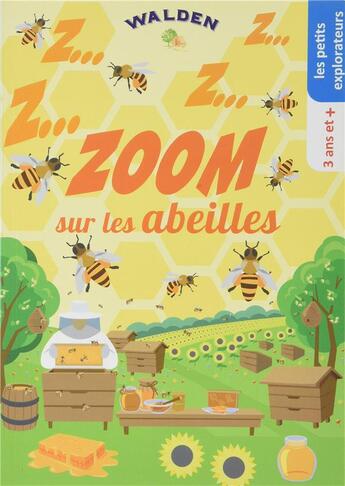 Couverture du livre « Zoom sur les abeilles » de  aux éditions Walden