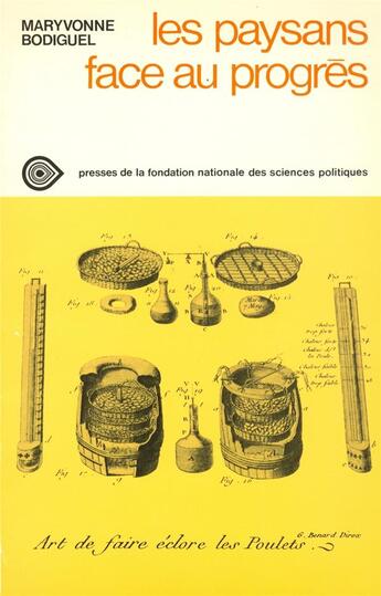 Couverture du livre « Les paysans face au progres » de Maryvonne Bodiguel aux éditions Presses De Sciences Po