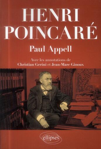 Couverture du livre « Henri poincare » de Appell/Avec aux éditions Ellipses