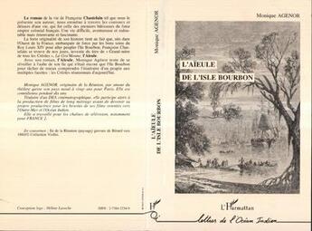 Couverture du livre « L'aieule de l'isle bourbon » de Monique Agenor aux éditions L'harmattan