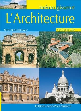 Couverture du livre « Memo - l'architecture » de Christophe Renault aux éditions Gisserot