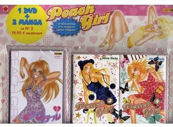 Couverture du livre « Peach girl ; 1 dvd + 2 mangas » de Miwa Ueda aux éditions Panini