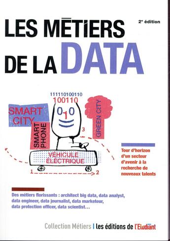 Couverture du livre « Les métiers de la data » de Camille Regache aux éditions L'etudiant