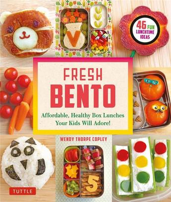 Couverture du livre « Fresh bento » de Thorpe Copley Wendy aux éditions Tuttle