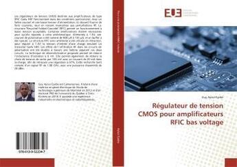 Couverture du livre « Régulateur de tension CMOS pour amplificateurs RFIC bas voltage » de  aux éditions Editions Universitaires Europeennes