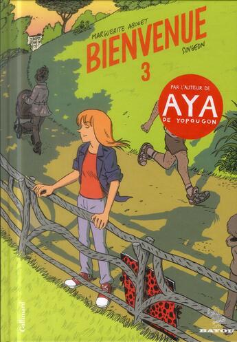 Couverture du livre « Bienvenue Tome 3 » de Marguerite Abouet et Singeon aux éditions Gallimard Bd