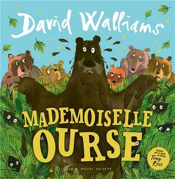 Couverture du livre « Mademoiselle Ours » de David Walliams aux éditions Albin Michel
