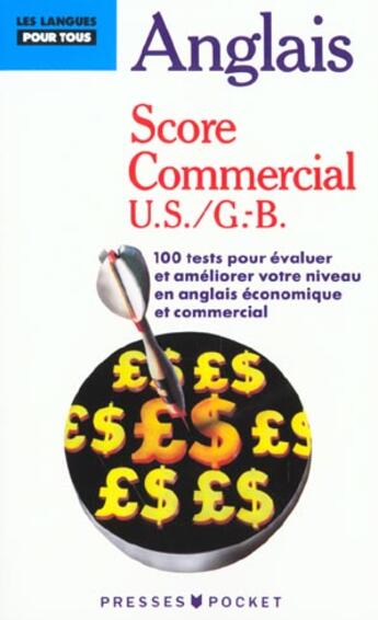 Couverture du livre « Score commercial us-gb » de  aux éditions Langues Pour Tous