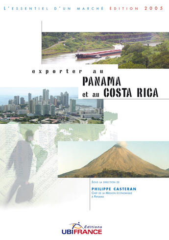 Couverture du livre « Panama, costé rica » de Philippe Casteran aux éditions Ubifrance