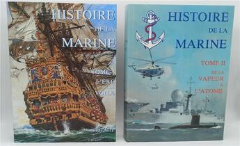 Couverture du livre « Histoire de la marine t1 et t2 » de Masson aux éditions Lavauzelle