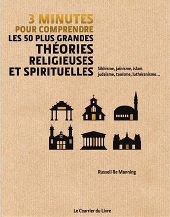 Couverture du livre « 3 minutes pour comprendre les 50 plus grands courants religieux et spirituels » de  aux éditions Courrier Du Livre