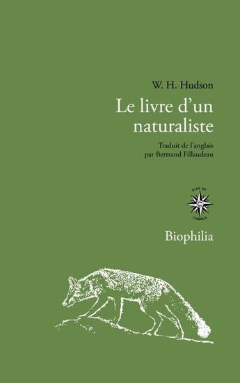 Couverture du livre « Le livre d'un naturaliste » de William Henry Hudson aux éditions Corti