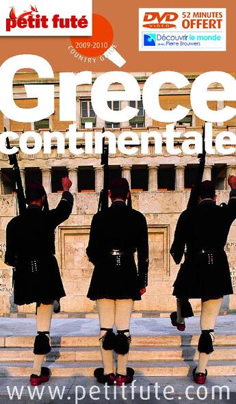 Couverture du livre « Grèce continentale (édition 2009/2010) » de Collectif Petit Fute aux éditions Le Petit Fute