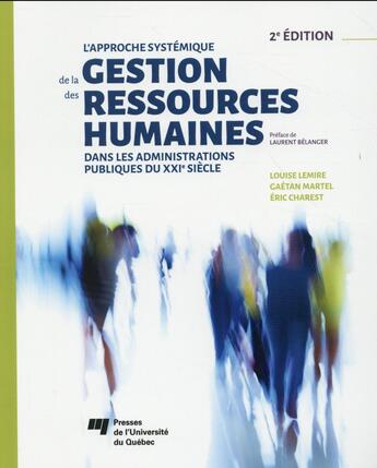 Couverture du livre « Approche systemique de la gestion des ressources humaines... » de Lemire/Martel/C aux éditions Pu De Quebec