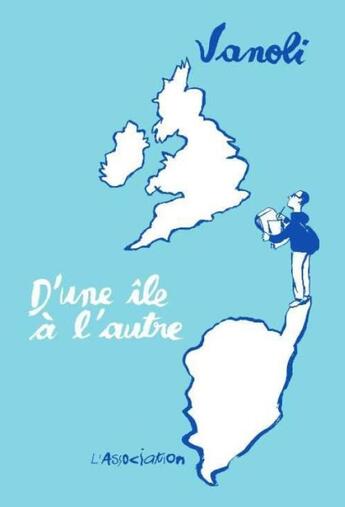 Couverture du livre « D'une île à l'autre » de Vincent Vanoli aux éditions L'association