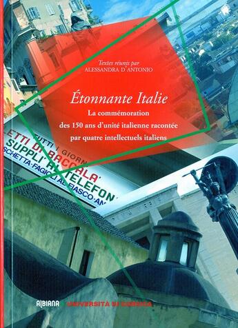 Couverture du livre « Étonnante Italie » de Alessandra D'Antonio aux éditions Albiana