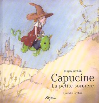 Couverture du livre « Capucine la petite sorciere » de Greban aux éditions Mijade