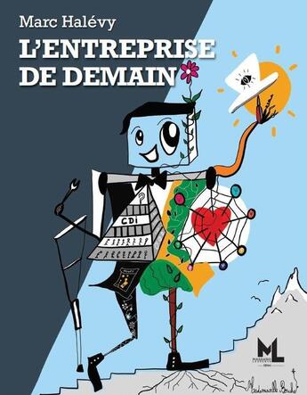 Couverture du livre « L'entreprise de demain » de Marc Halevy aux éditions Laurence Massaro