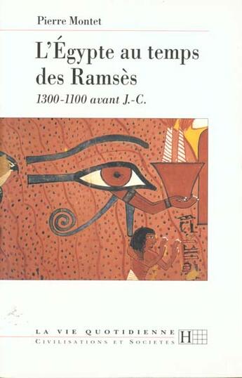 Couverture du livre « La Vie Quotidienne En Egypte Au Temps Des Ramses » de Montet-P aux éditions Hachette Litteratures