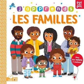 Couverture du livre « Patapon : j'apprends les familles » de Louise Forshaw aux éditions Deux Coqs D'or