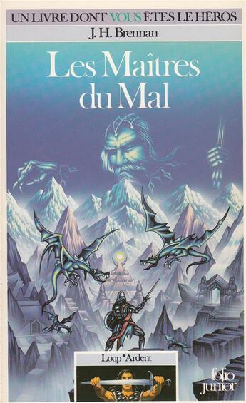 Couverture du livre « Les maîtres du mal » de James Herbert Brennan aux éditions Gallimard-jeunesse