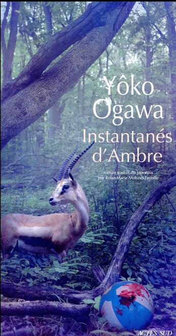 Couverture du livre « Instantanés d'ambre » de Yoko Ogawa aux éditions Actes Sud