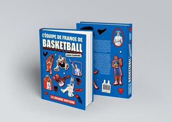 Couverture du livre « L'équipe de France de basketball (selon Trashtalk) : La grande histoire » de Trashtalk aux éditions Marabout