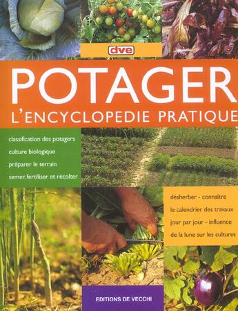 Couverture du livre « Grand livre du potager » de Vari aux éditions De Vecchi