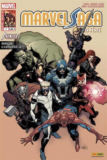 Couverture du livre « Marvel saga Hors-Série n.7 : Avengers millenium » de Marvel Saga aux éditions Panini Comics Mag