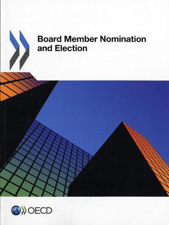 Couverture du livre « Board member nomination and election (anglais) » de Ocde aux éditions Ocde