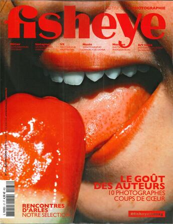 Couverture du livre « Fisheye n 37 - le gout des auteurs - juillet/aout 2019 » de  aux éditions Be Contents