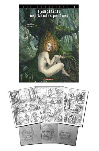 Couverture du livre « Complainte des landes perdues - cycle 3 ; les sorcières t.1 : tête noire » de Jean Dufaux et Beatrice Tillier aux éditions Dargaud